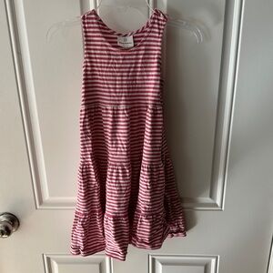 Hanna Andersson Striped Red and White Dress
